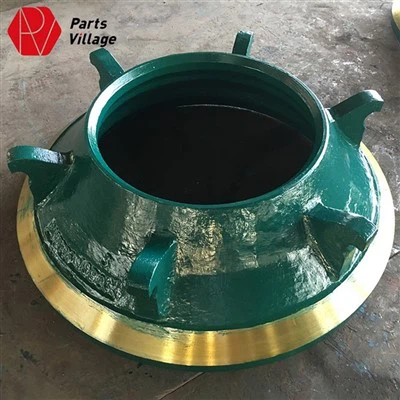 Mantel Penghancur Kerucut dan Lapisan Mangkuk